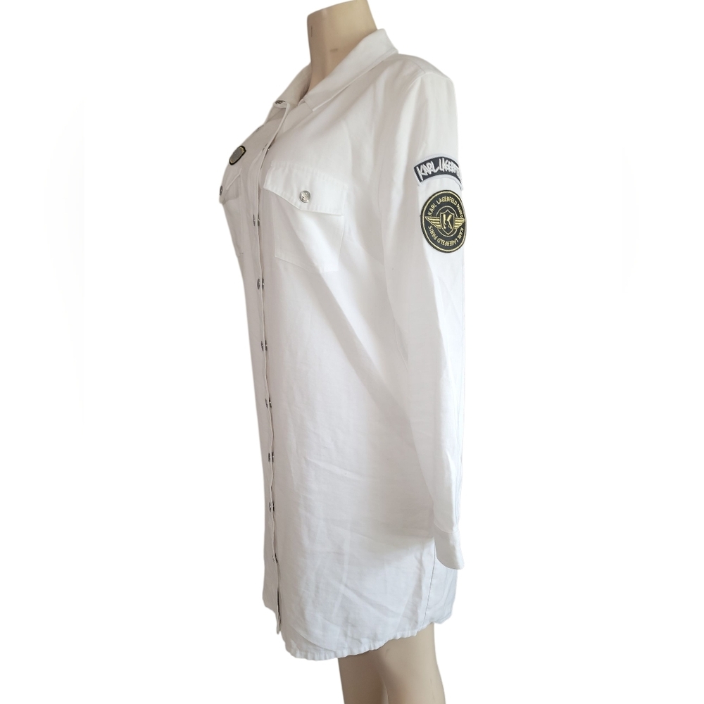 Karl Lagerfeld Classic White Apparel - Picture 3 of 16